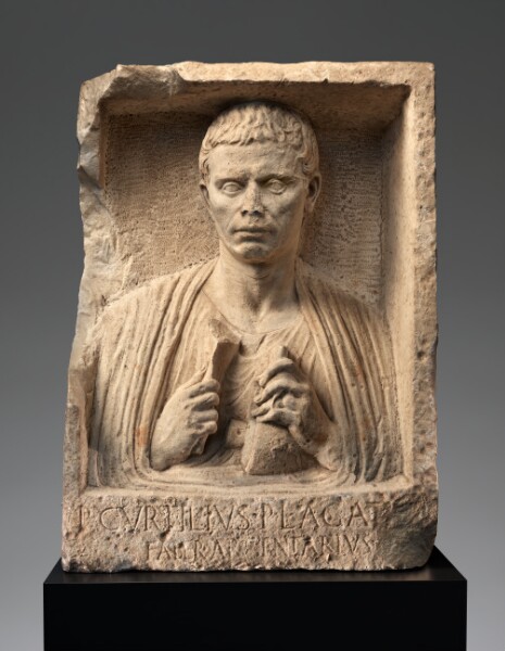 Unknown, Grave Relief of a Silversmith
