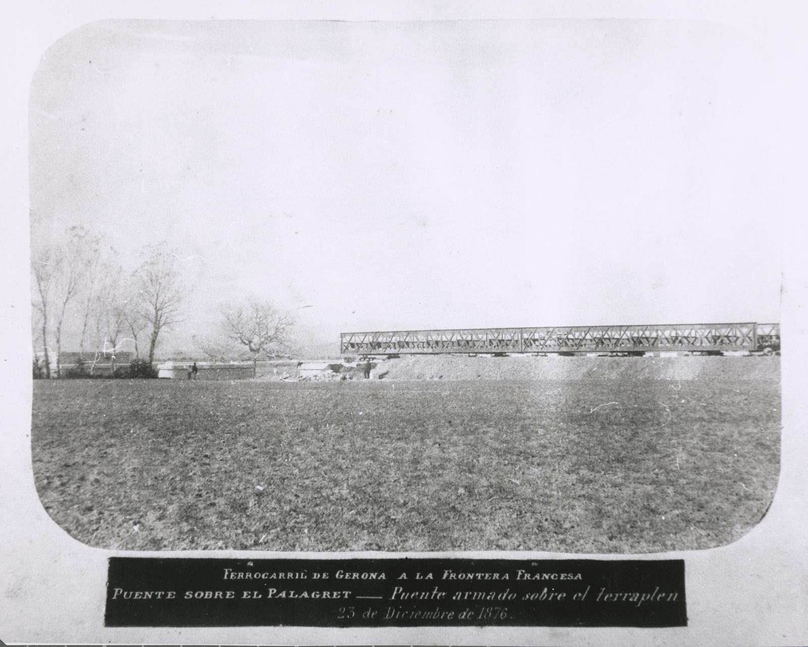 Desconegut, Bridge over the Palagret- Bridge armed on the embankment