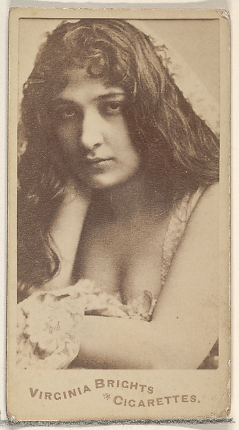 Allen & Ginter, From the Actors and Actresses series (N45, Type 5) for Virginia Brights Cigarettes