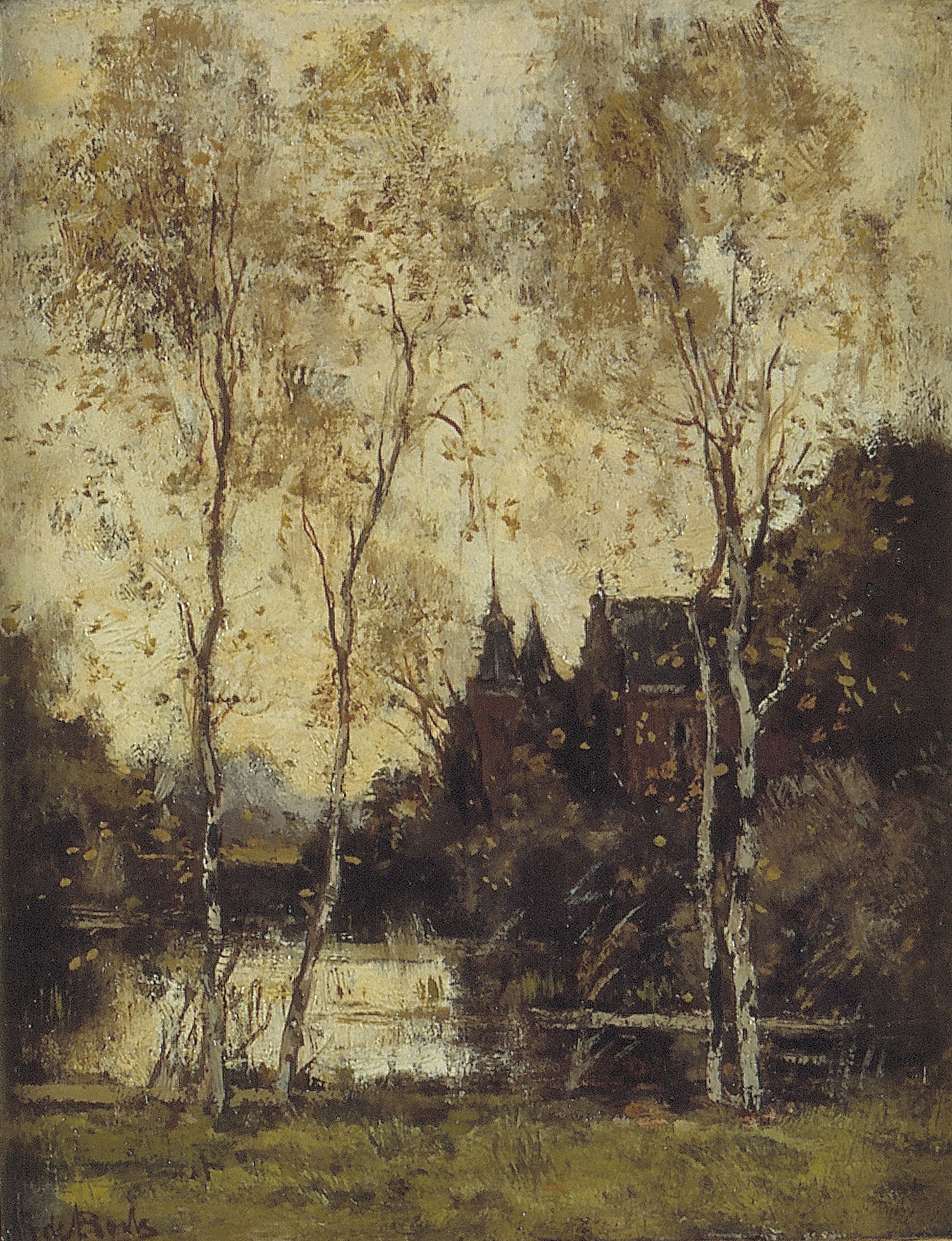 Théophile de Bock, Kasteel De Doorwerth