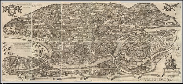 Antonio Tempesta, Plan of the City of Rome