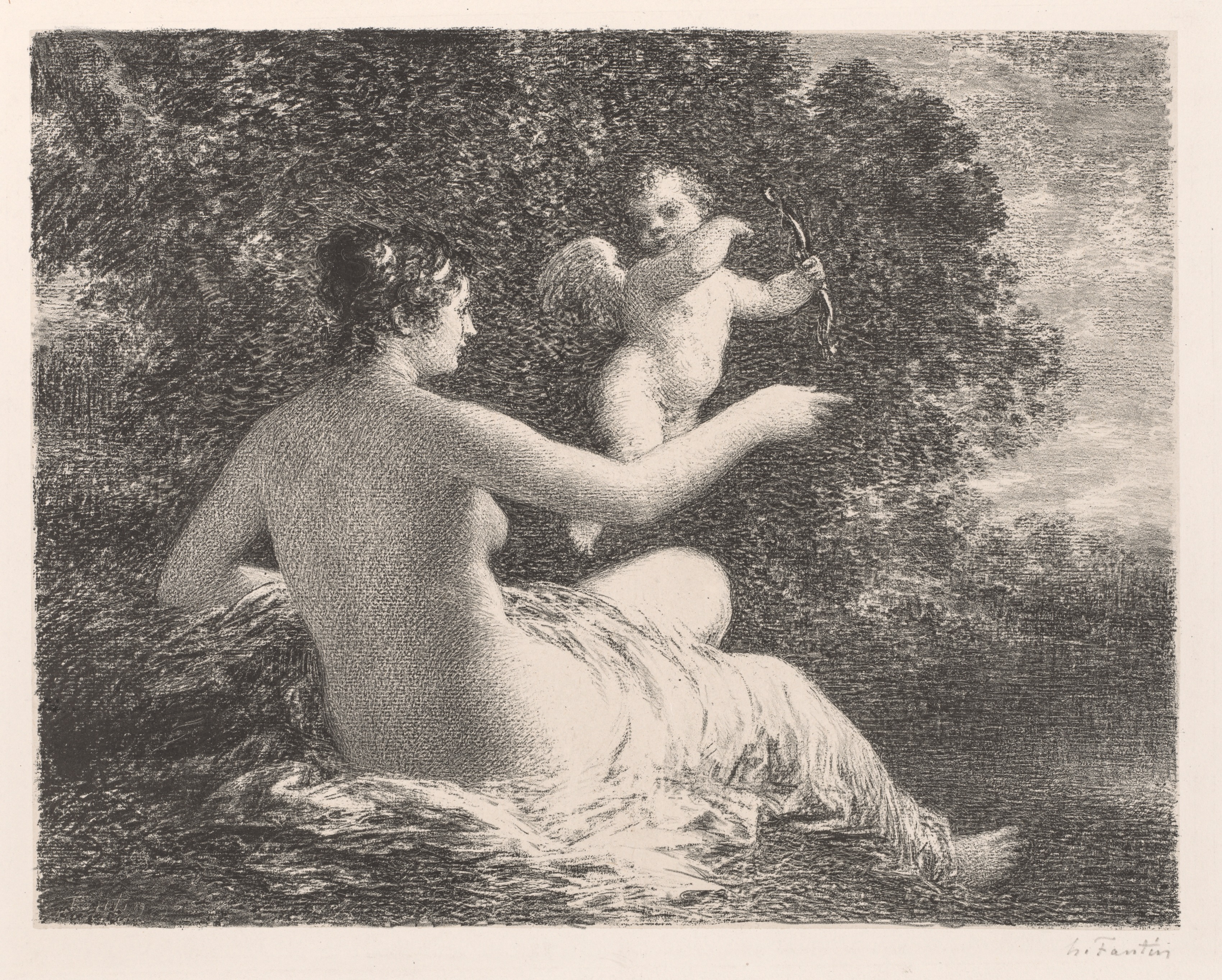 Henri Fantin-Latour, Venus and Cupid