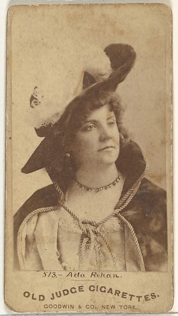Goodwin & Company, Ada Rehan, from the Actors and Actresses series (N171) for Old Judge Cigarettes
