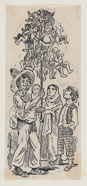 José Guadalupe Posada, A vendor selling toys