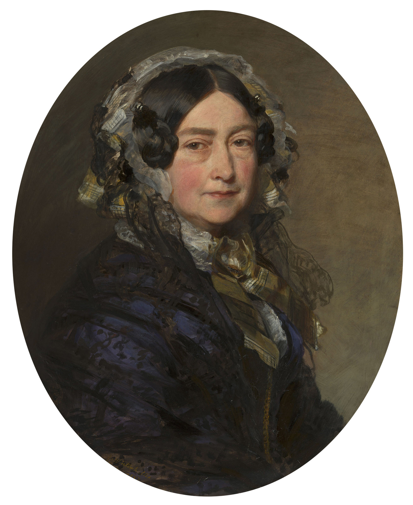 Franz Xaver Winterhalter, Victoria, Duchess of Kent (1786-1861)