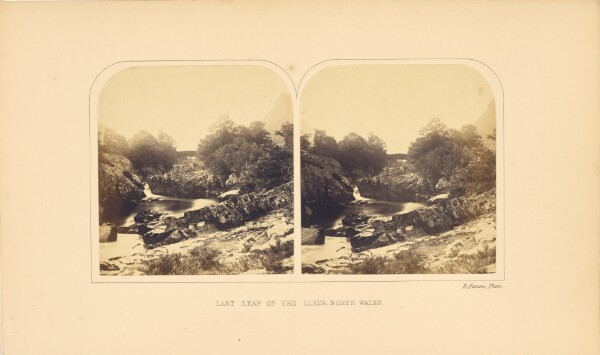 Roger Fenton, Last Leap of the Lledr, North Wales