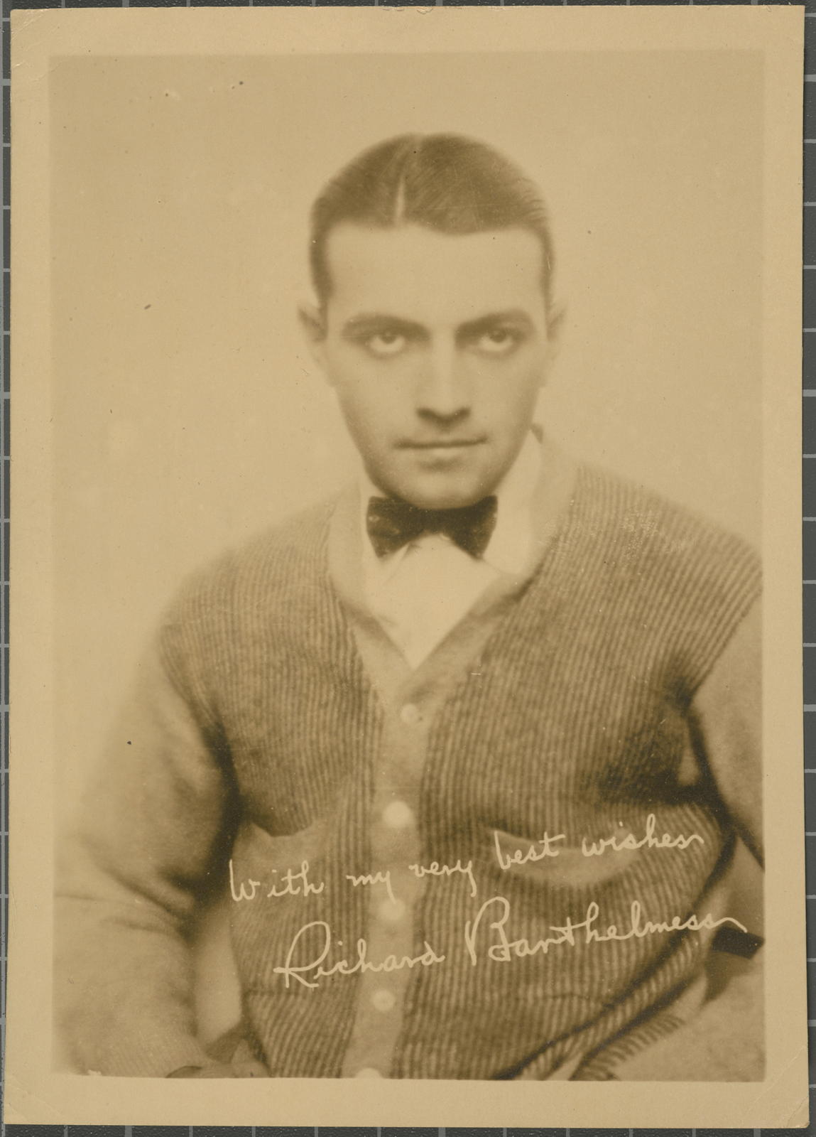 Desconegut, Richard Barthelmess