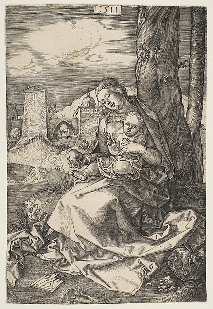 Albrecht Dürer, Virgin and Child with a Pear