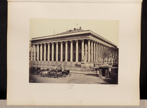 Édouard Baldus, Bourse (No. 57)