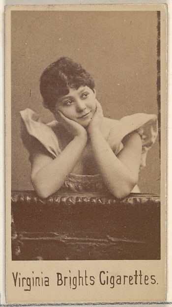 Allen & Ginter, From the Actors and Actresses series (N45, Type 5) for Virginia Brights Cigarettes