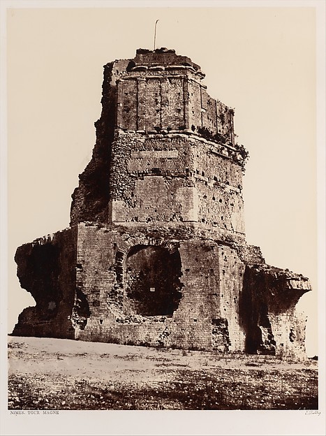 Edouard Baldus, Nîmes, Tour Magne