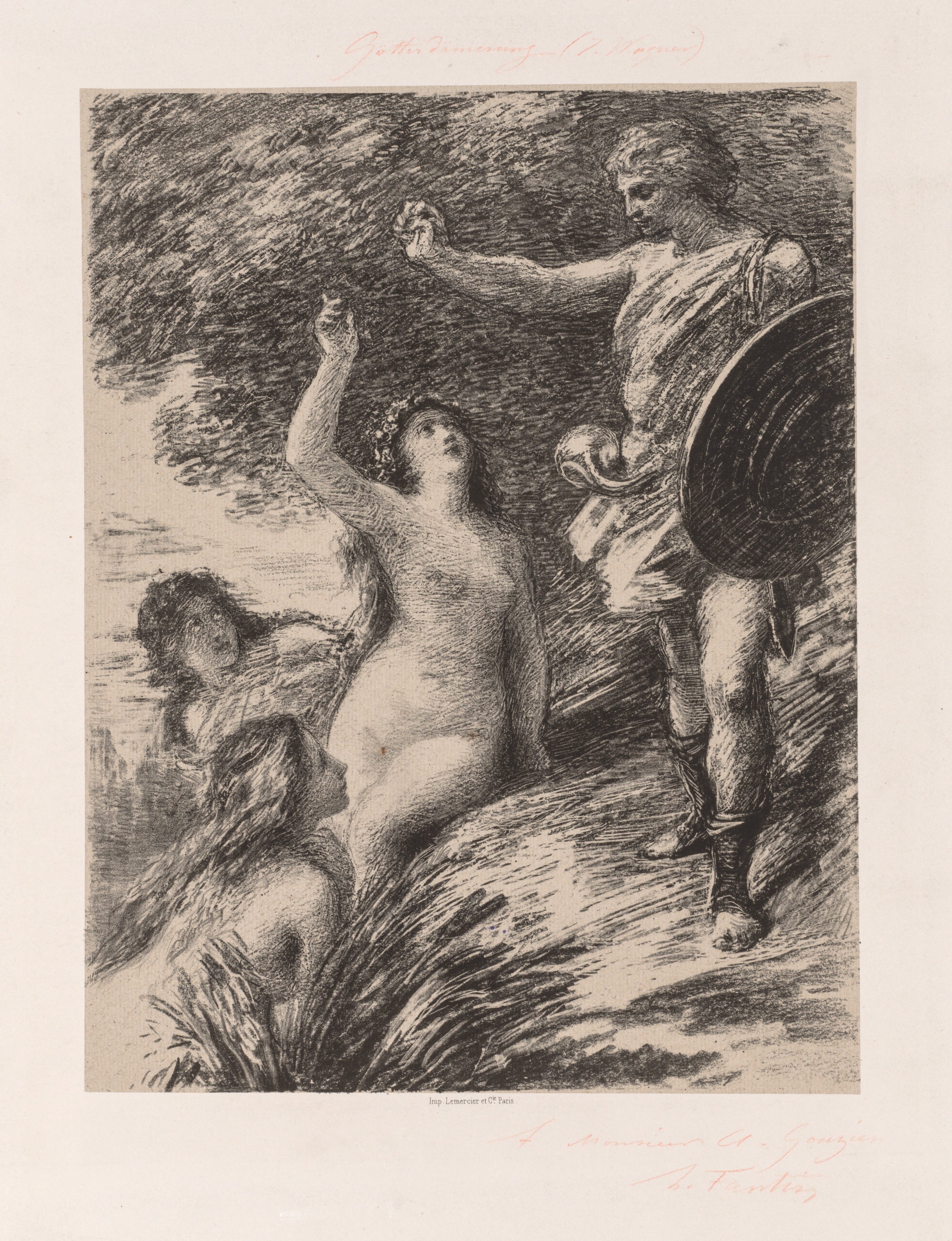 Henri Fantin-Latour, Siegfried and the Daughters of the Rhine
