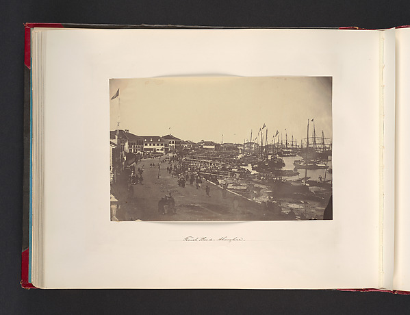 John Thomson, French Bund, Shanghai