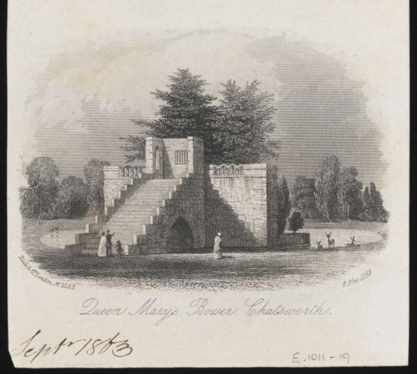 Unknown, Queen Mary's Bower, Chatsworth