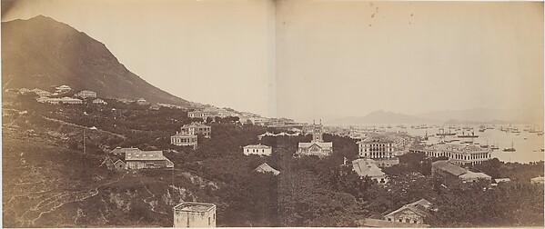 John Thomson, [Panorama of Hong Kong]