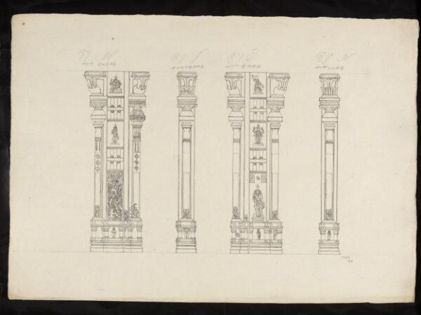 Unknown, Architectural drawing of Tirumala Nayak at Madura,