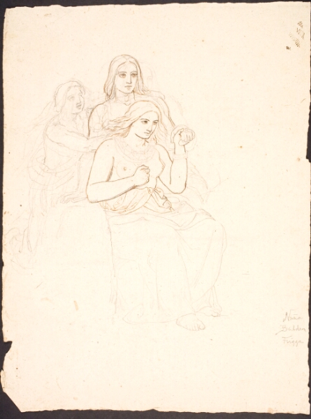 Lorenz Frølich, Nana, Balder og Frigga