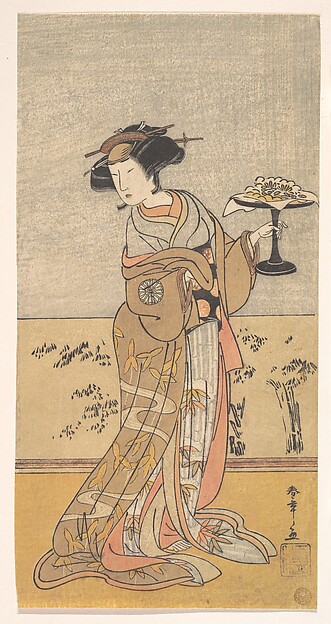 Katsukawa Shunshō　勝川春章, Kabuki Actor Nakamura Tomijūrō