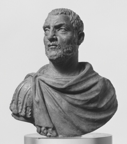 Unknown, Miniature Bust of the Emperor Philip the Arab