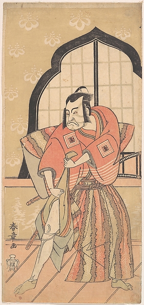 Katsukawa Shunshō, Kabuki Actor Ichikawa Danzō III