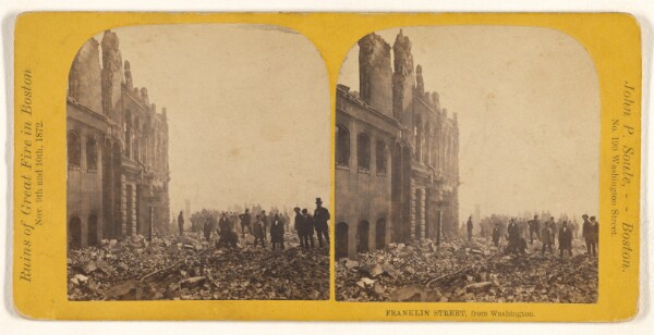 John P. Soule, Franklin Street, from Washington. [Boston, Mass.]