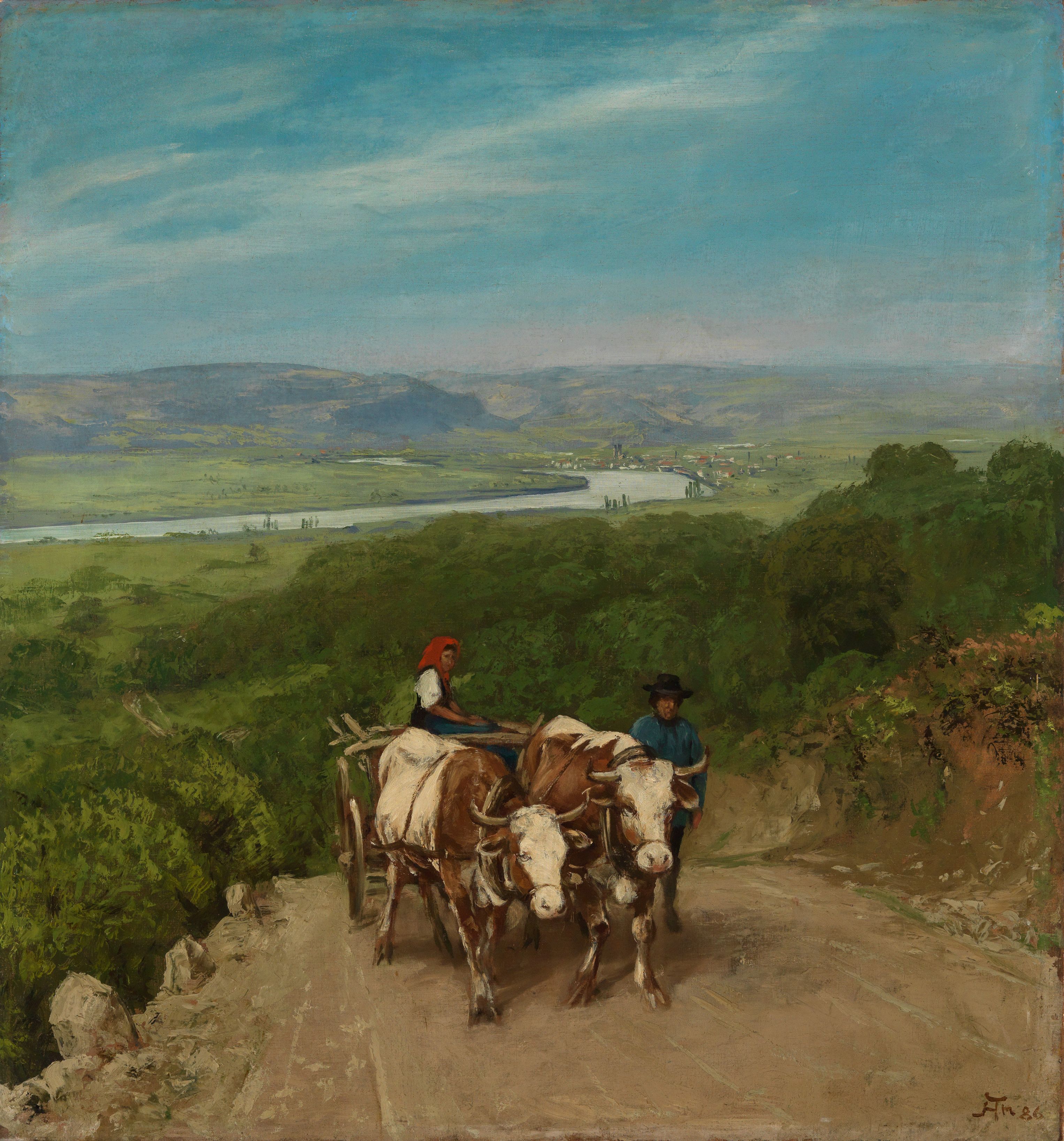 Hans Thoma, Uphill