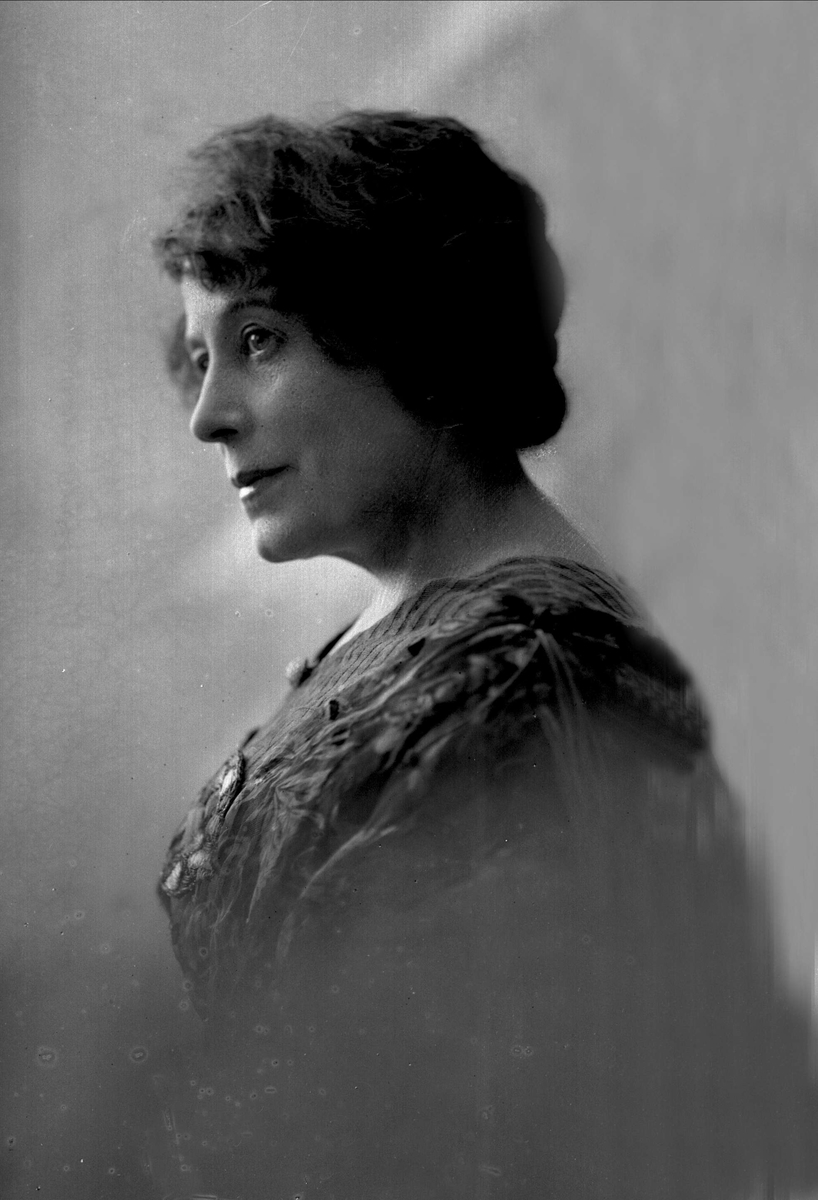 Gustav Borgen, Portrett, skuespillerinne Ragna Marie Wettergren.