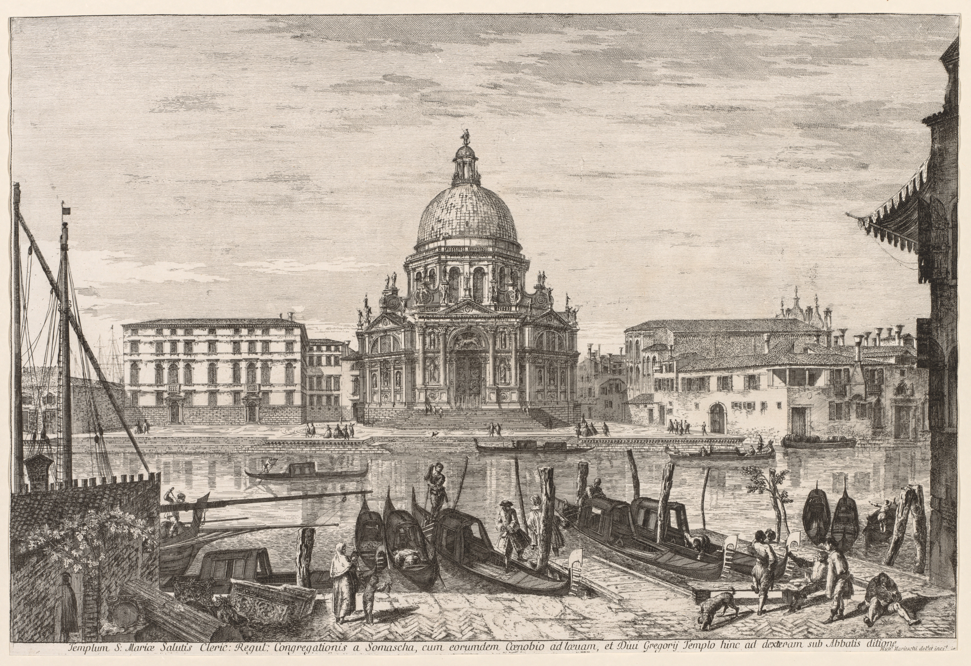 Michele Marieschi, Views of Venice:  S. M. Della Salute