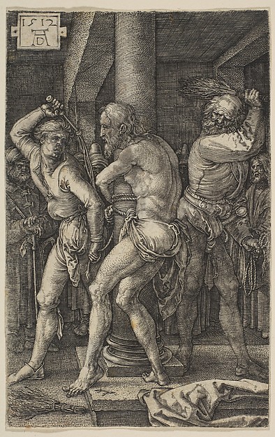 Albrecht Dürer, The Flagellation, from "The Passion"