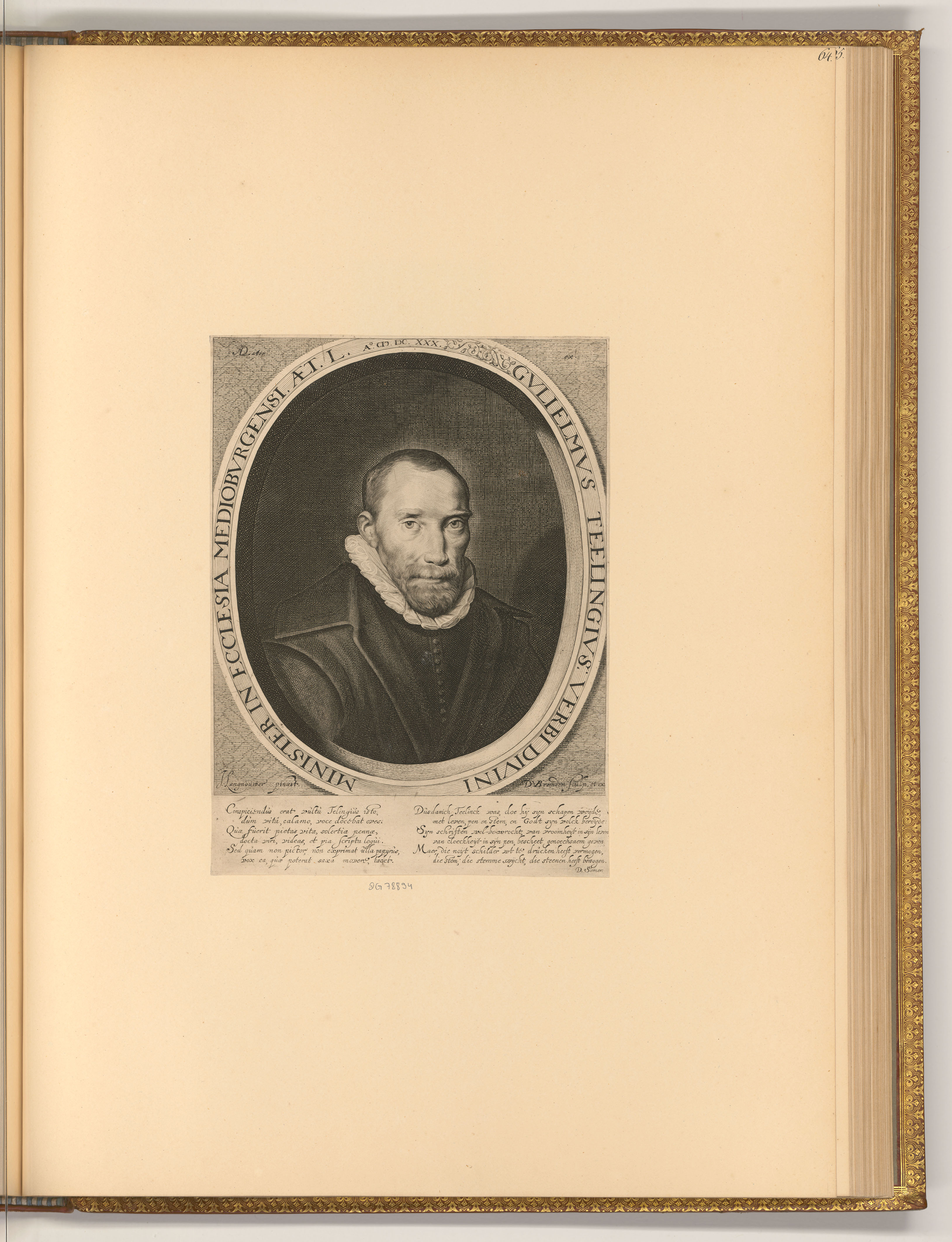 DanielvandenBremden, Porträt Willem Teelinck