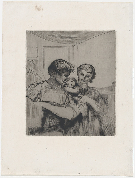 François-Nicolas Chifflart, Famille