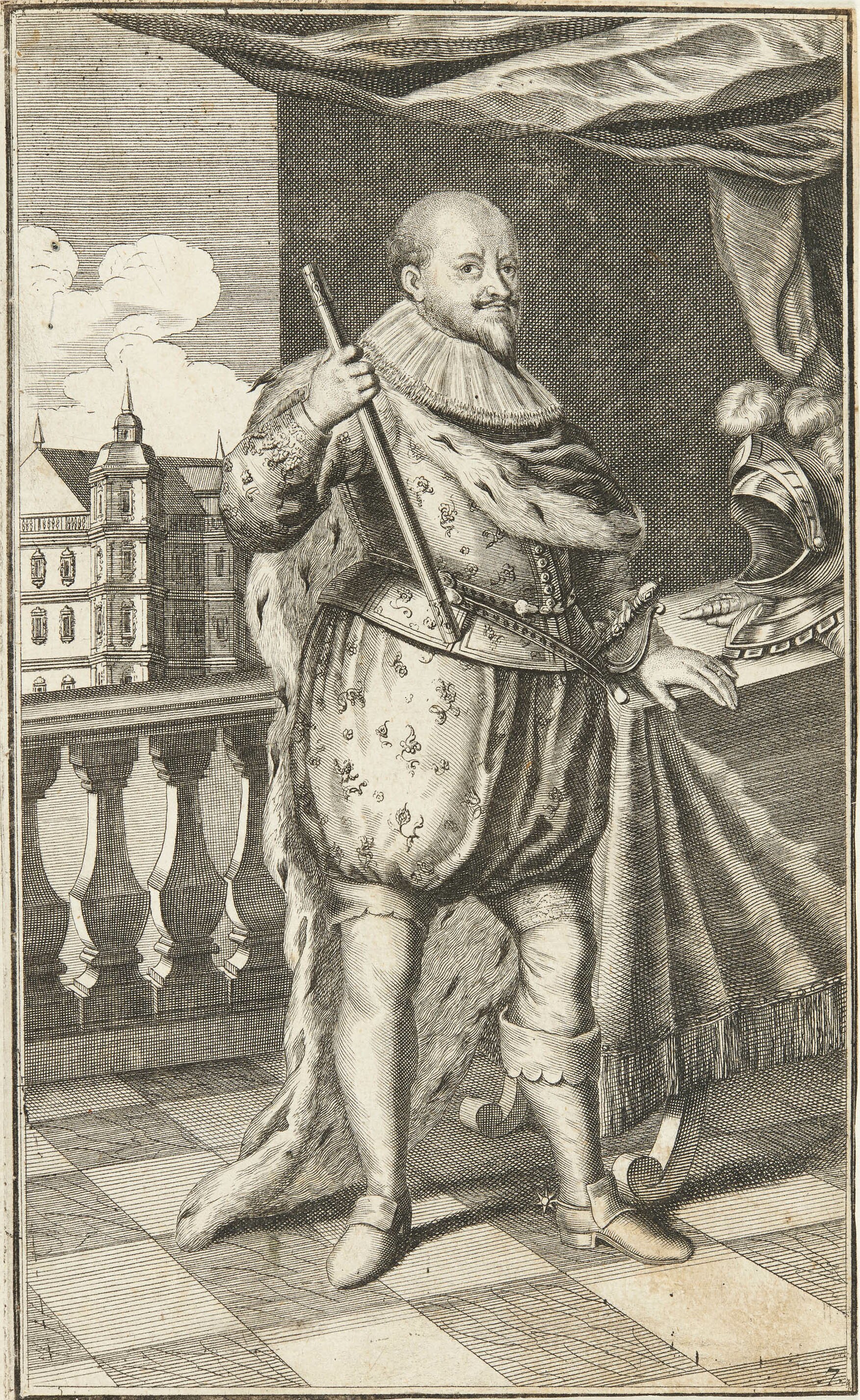 Andreas Matthäus Wolfgang, Bildnis Herzog Johann Friedrich von Württemberg
