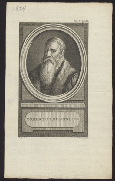 Reinier Vinkeles, Portrait of Robertus Dodoneus