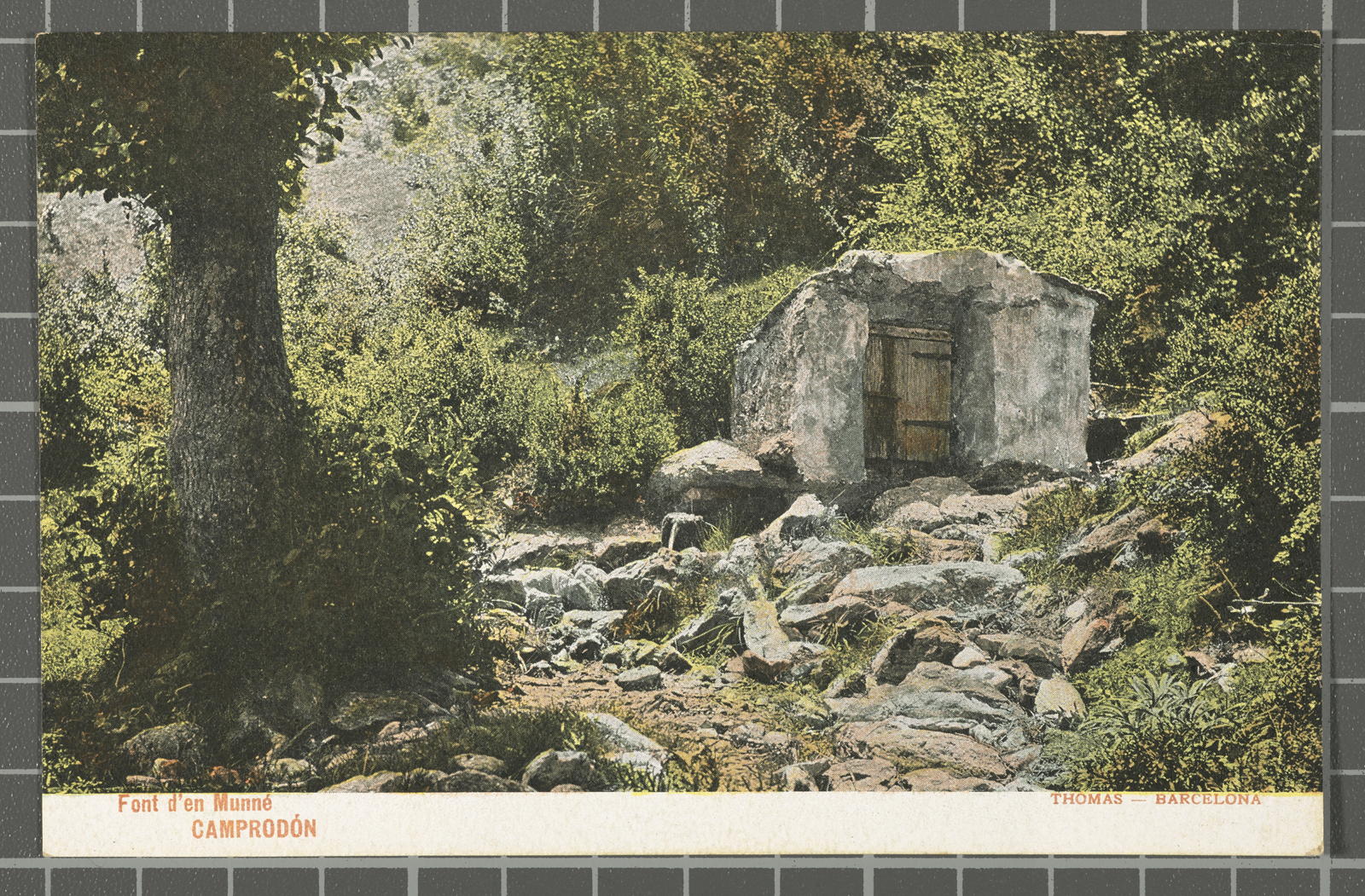 Desconegut, Camprodón. Source in Munné