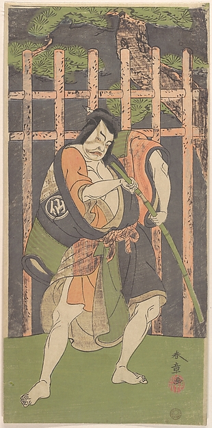 Katsukawa Shunshō　勝川春章, The Second Nakamura Sukegoro as an Outlaw