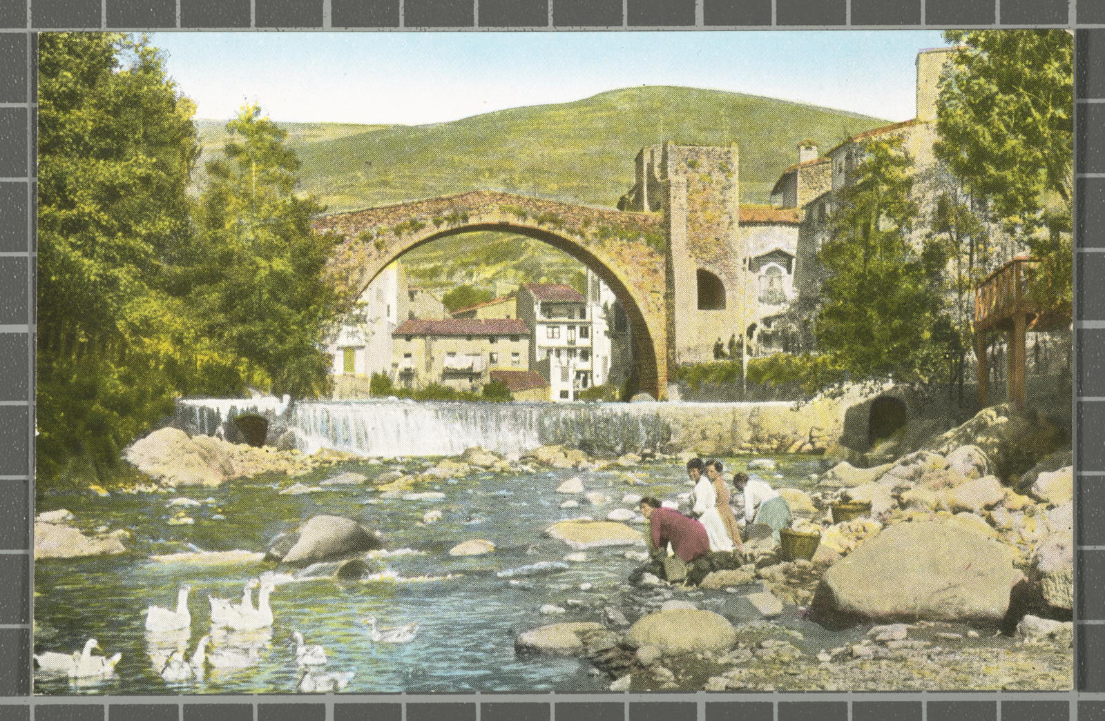 Desconegut, Camprodon. The ‘Pont-Nine’\