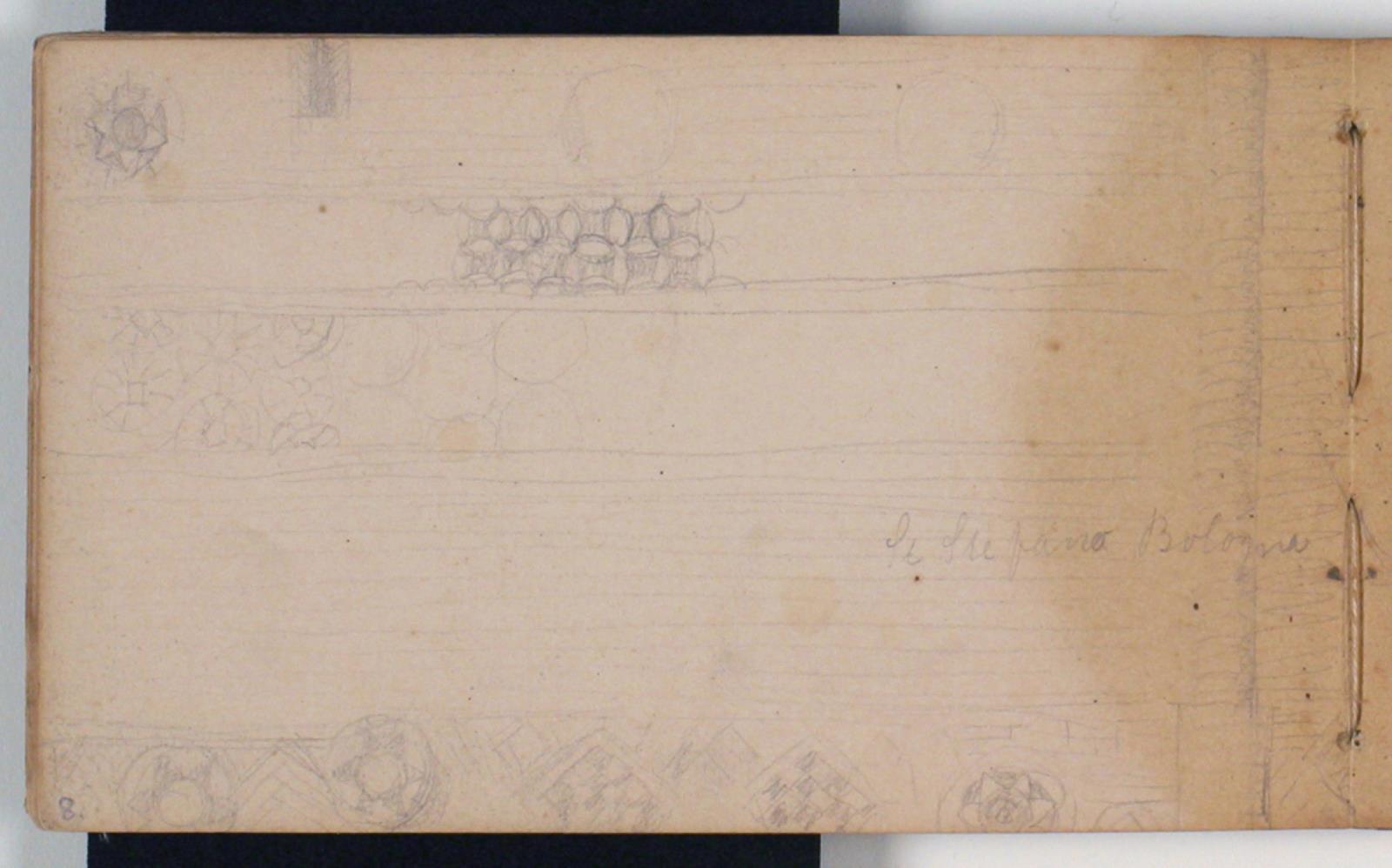 Niels Larsen Stevns, Ornamentik fra S. Stefano, Bologna