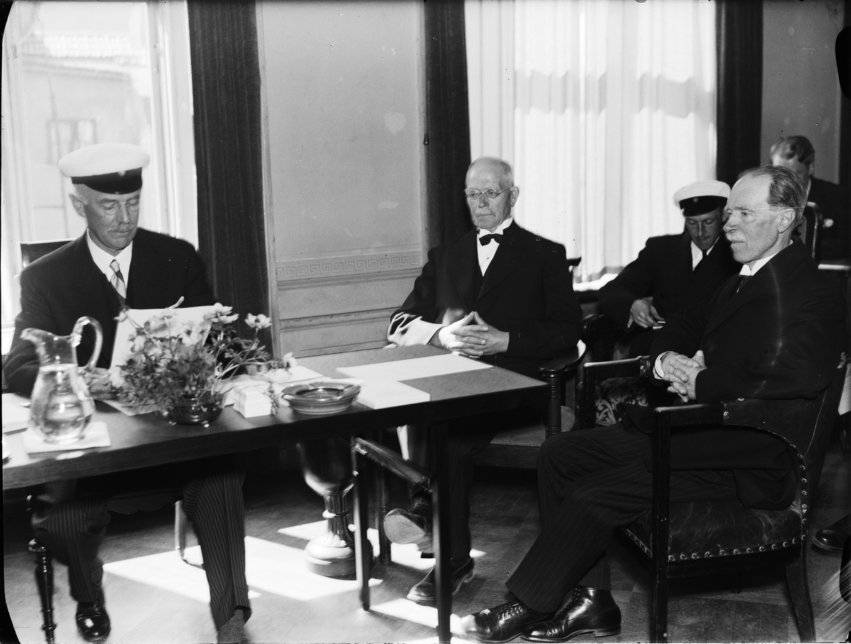 Paul Sandberg, Hederskuratelet på Uplands nations högtidslandskap vid firandet av nationens 300-årsjubileum, S:t Larsgatan 11