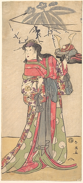 Katsukawa Shun'ei 勝川春英, The Actor Segawa Kikunojo III in the Role of a Woman
