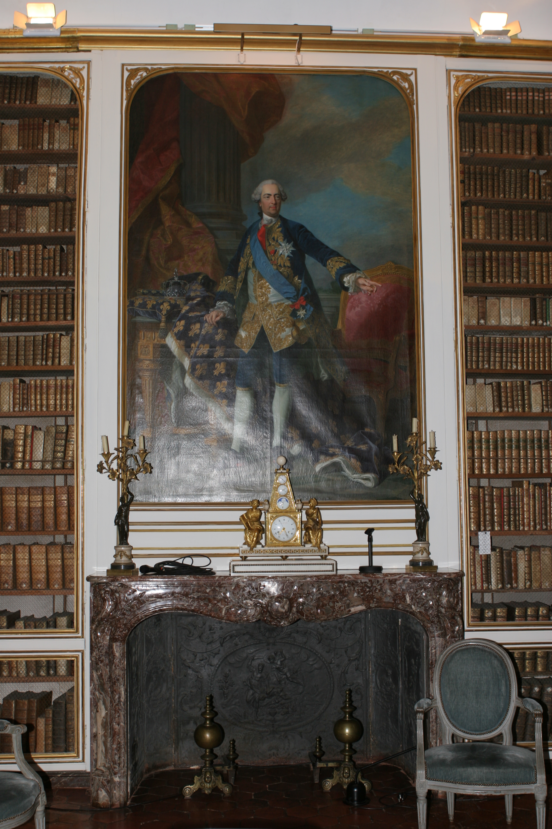 Louis-Michel van Loo, Portrait en pied de Louis XV