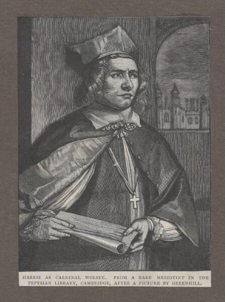 Unknown, Joseph Harris as Cardinal Wolsey