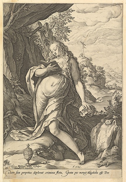 Hendrick Goltzius, Saint Mary Magdalen Penitent