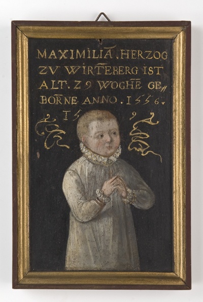 Unknown artist, Miniaturporträt des Herzogs Maximilian von Württemberg