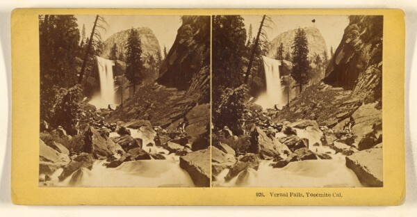 Benjamin West Kilburn, Vernal Falls, Yosemite Cal.