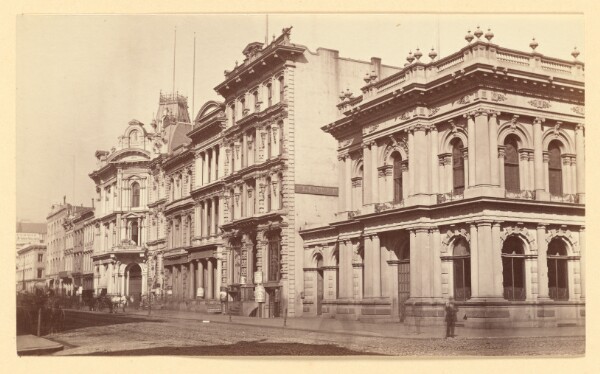 Carleton Watkins, [Cal. St. Looking East, S.F.]