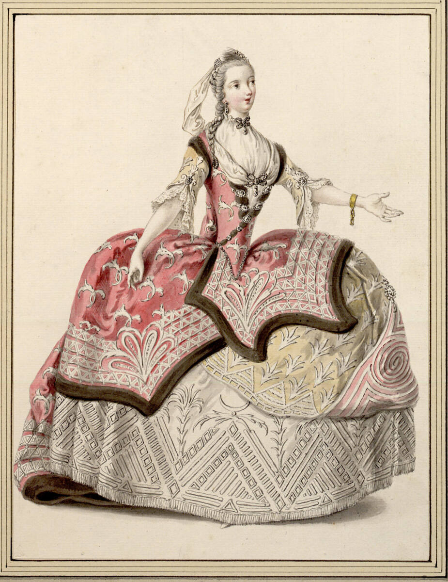 FrancescoPonte, Vestiario del Solimano Opera: V. Ismene (La Signora Pillaja)