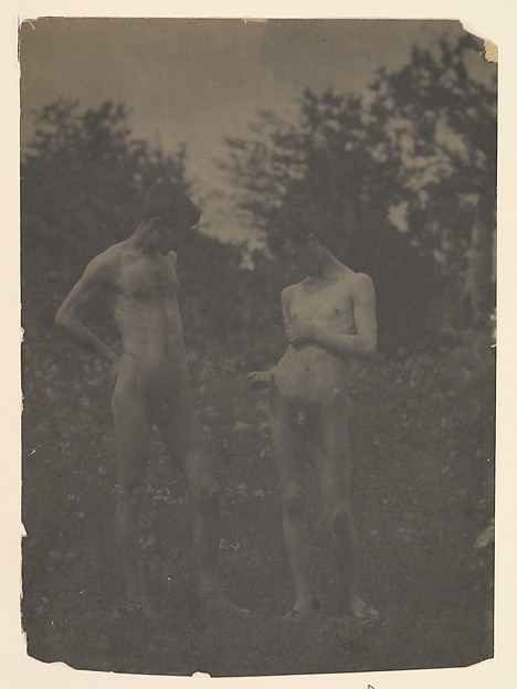 Thomas Eakins, [Nude Men in the Garden]