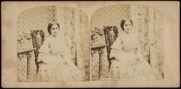 Unknown, Portrait of a young woman