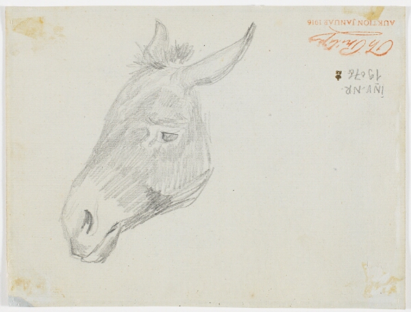 Theodor Philipsen, Muldyr. Italien
