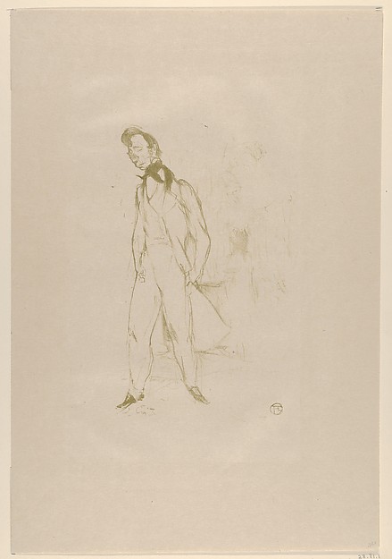 Henri de Toulouse-Lautrec, Adolphe (The Sad Young Man)